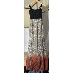 Maurice's Size Small Women's Dress Animal Print Layered Festival Fashion